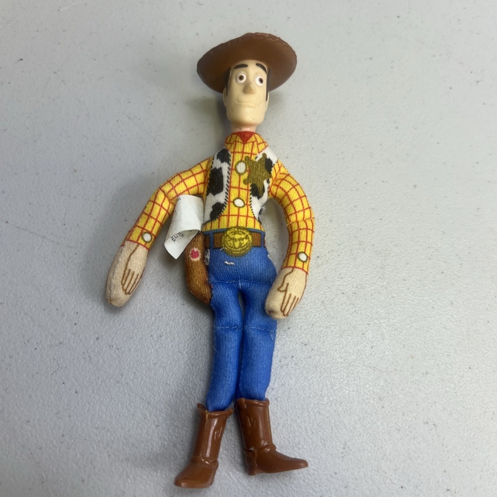 Vintage Burger King TOY STORY WOODY 6-1/2" Cloth Doll 1995 Disney Pixar